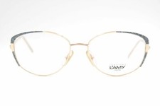 Vintage Lamy Marine C M21 L768 54 16 130 Gold Oval Glasses Frame NOS