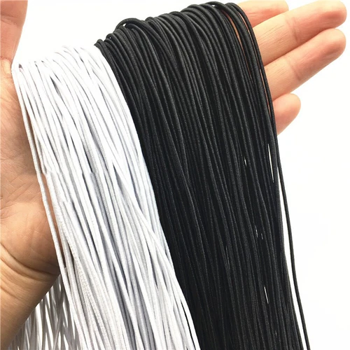 10Yard Doll Stringing Elastic Round Cord Bungee Shock Cord Rope for Doll 1.5-4mm - Picture 8 of 19