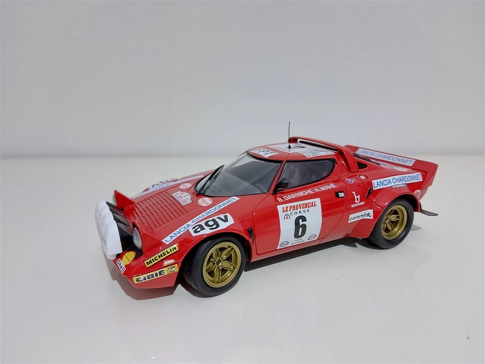 LANCIA STRATOS HF Winner Rally Tour de Corse 1975 - Minichamps 1/18 Limited 402 - Immagine 3 di 4