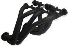 67-72 Chevygmc C10 Sbc Truck 1-12 Long Tube Black Exhaust Headers