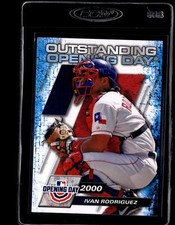 2021 Topps Opening Day Outstanding Opening Day #OOD-1 Ivan Rodriguez