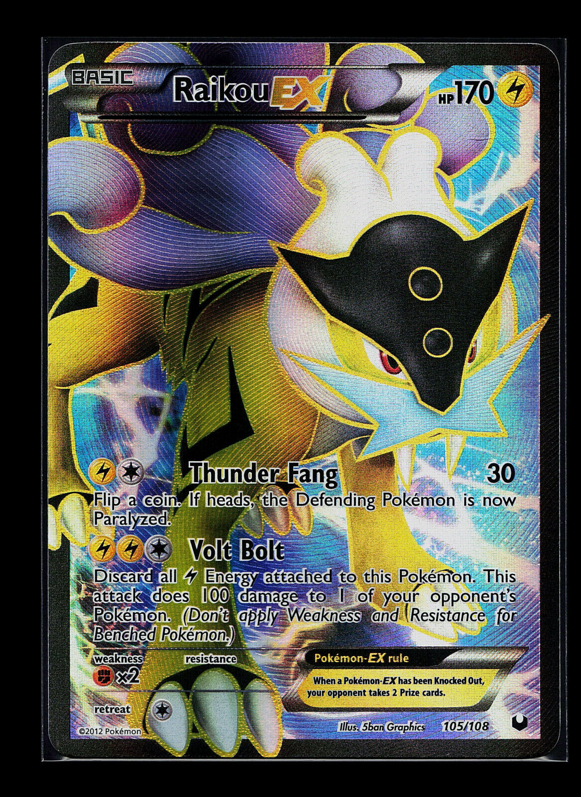 Raikou-EX (105/108), Busca de Cards