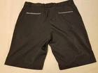 Mens Slazenger Golf Shorts 34 Black Athletic Khaki Chino Stretch