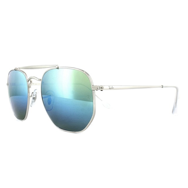 ray ban silver blue gradient