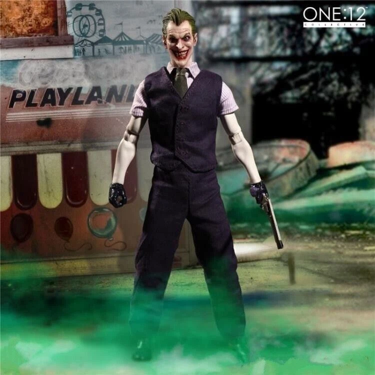 1/12 Mezco DC Comics: The Joker Action Figure Collective Boxed Toys Model Gift - Image 3 of 4