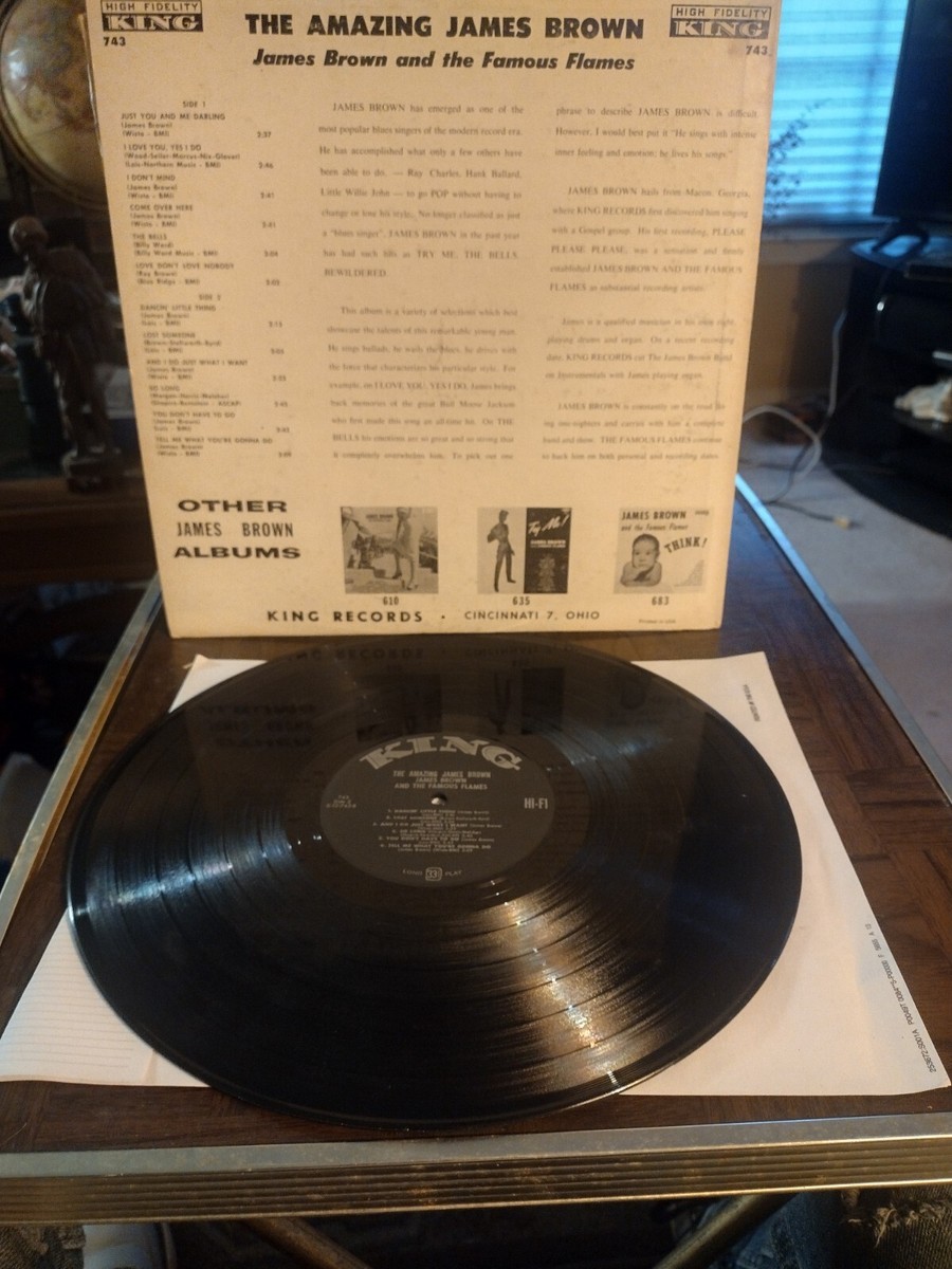 The Amazing JAMES BROWN - .King 743 Deep Groove 1960's Pressing | eBay