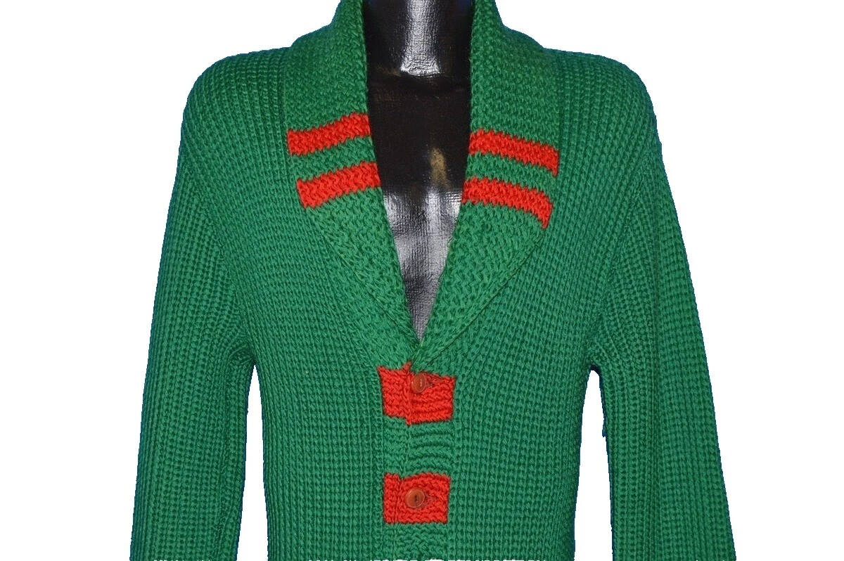 1930s Decade 100% Wool Vintage Sweaters for Men