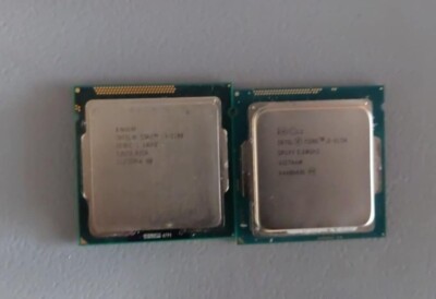 Lot of 2 - INTEL Core i3-4150 & i3-2100 Processors