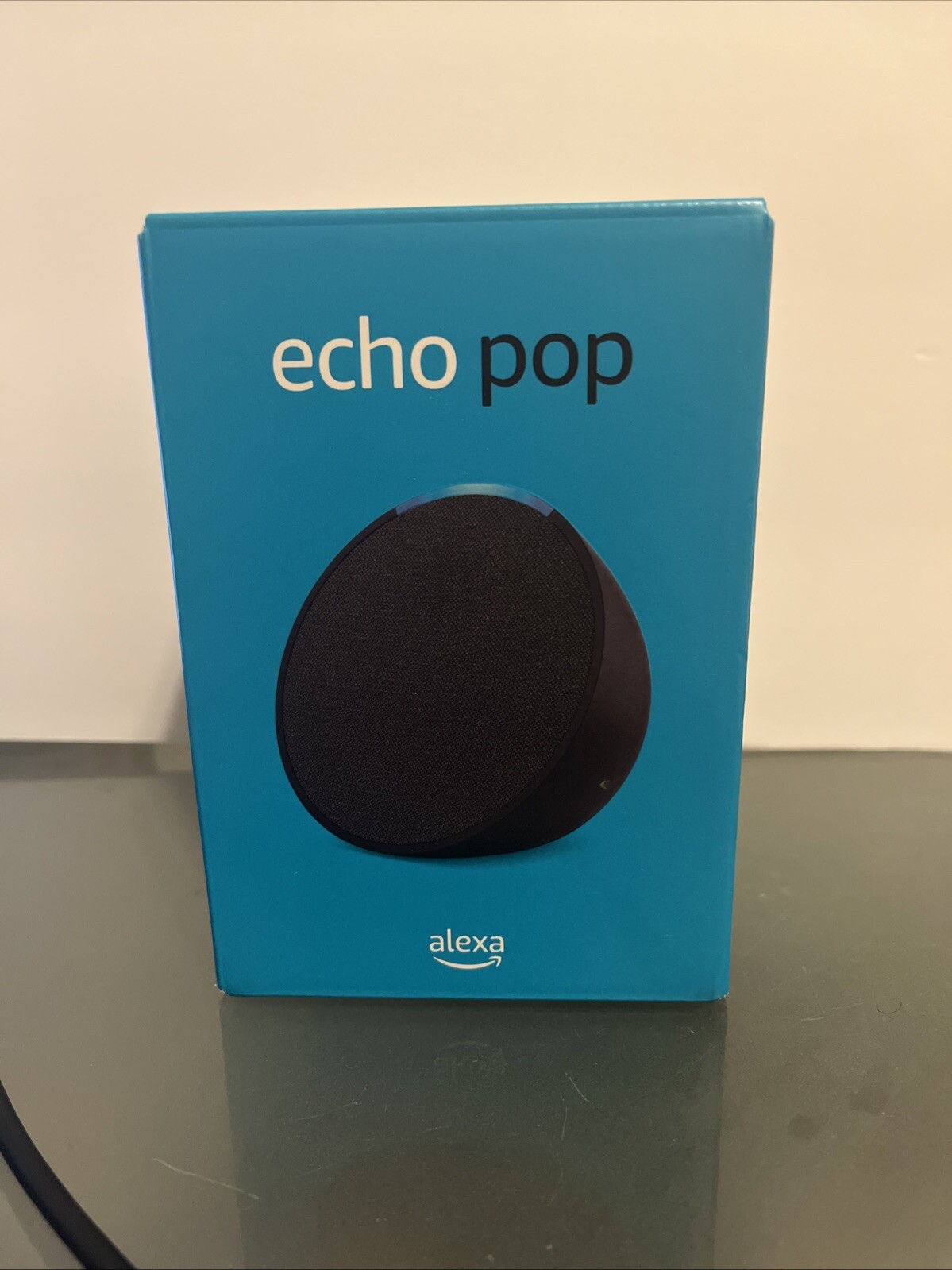 Amazon Echo Pop Smart Speaker - Charcoal-image