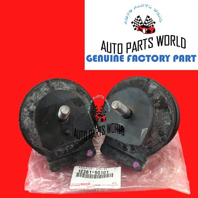 GENUINE LEXUS 1990-2000 LS400 RIGHT & LEFT FRONT ENGINE MOUNTING INSULATOR SET