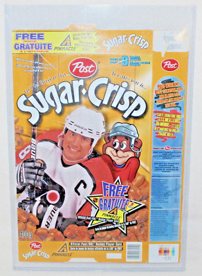 Flyers Eric Lindros #88 NHL Canadian Post Cereal Complete Panel 1997 Sugar-Crisp