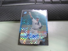 2005 Bowman Draft Chrome X-Fractor 120/250 Cesar Carrillo #BDP171 Rookie Auto RC