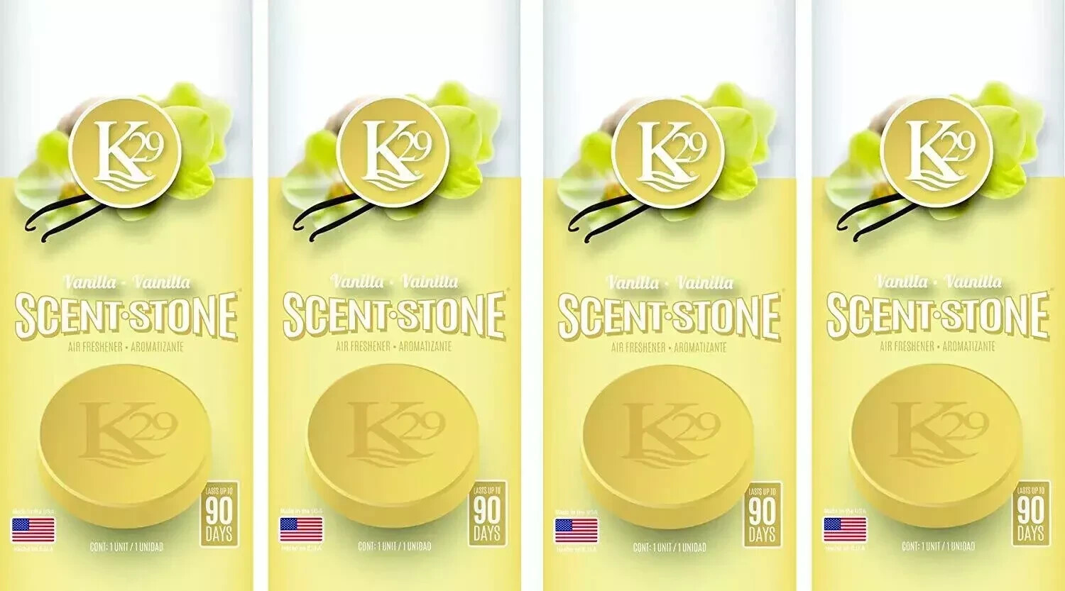 Scent Stones-K29 Keystone Air Freshener - Vanilla (4 Stones)