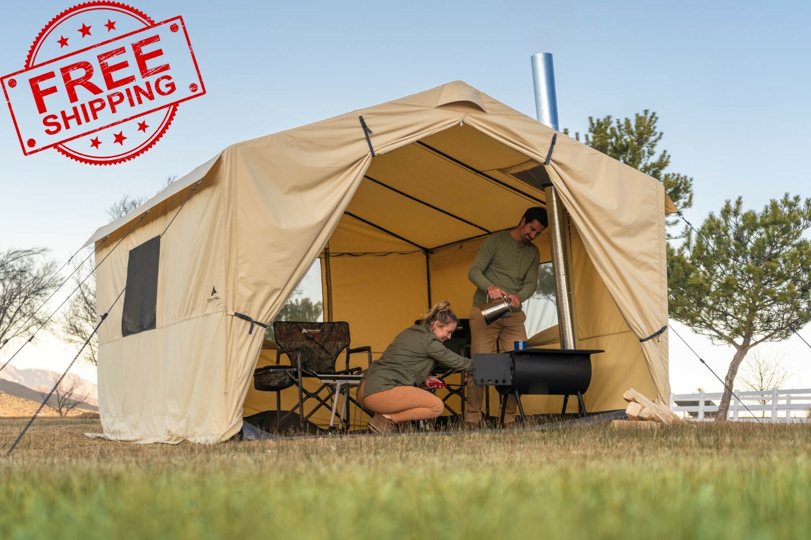 Купить 6 Person Ozark Trail 12x10 Wall 