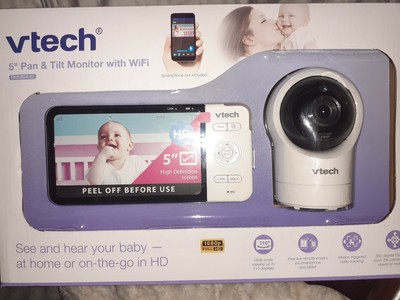 vtech 5 pan and tilt monitor with wifi