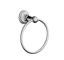Phylrich 500-75/026 HEX Traditional Towel Ring In Polished Chrome