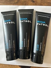 3 Bump Patrol Cool Shave Gel 4 Ounce Tube (Sensitive) (118ml) (3 Pack)