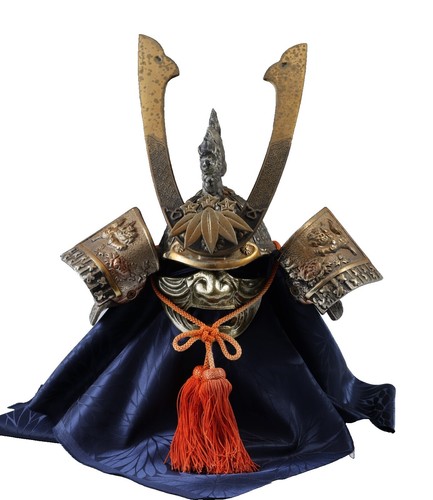 Japanese Vintage Samurai Armor Warlord Yoroi Armor Strap Motochika