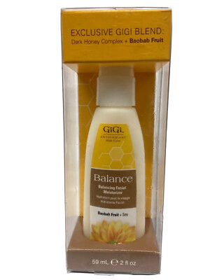 gigi balance facial moisturizer 2oz scuffed box