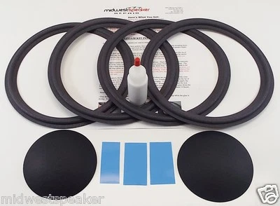 MW AUDIO JBL L77 Lancer 77 Complete 10" Woofer & Passive Foam Speaker Kit FREE SHIPPING!