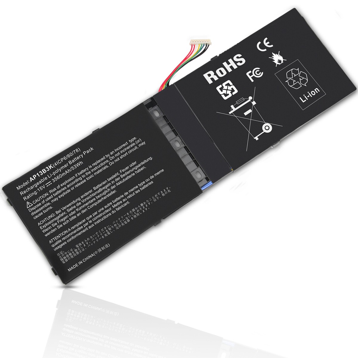 AP13B3K Battery For Acer Aspire V5 V5-472 V7 M7 ZQK ZQY ZQI ZRl