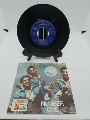 RALPH CARTER - EXTRA EXTRA EXTRA - VINYL 45 RPM 7'' - VG+ / EX - PR.IN ITALY '76