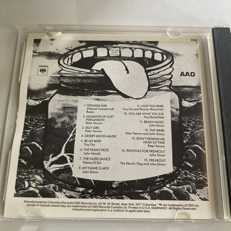 You Are What You Eat : Original Soundtrack Recording-Cd Foto 4 de 4