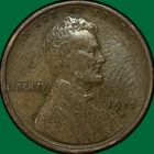 1915-D Lincoln Wheat Cent Very Fine VF Coin #34901
