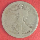 1916  WALKING LIBERTY HALF-DOLLAR (50¢) SILVER COIN / RARE!  (01)