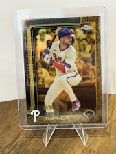 2025 Topps Gilded Collection Trea Turner Gold /99 