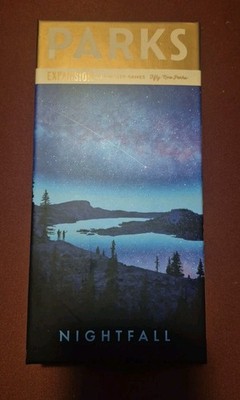 Parks Nightfall - Board Game Expansion - Keymaster Games- Opened - 100% Complete