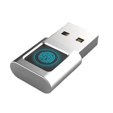 USB Fingerprint Reader, Windows 10 11 Hello, 360 BioMetric, Fast, Secure