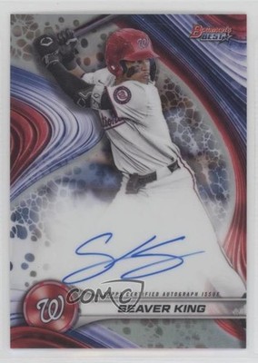 2024 Bowman's Best of 2024 Refractor Seaver King #B24-SK Auto 1l9b