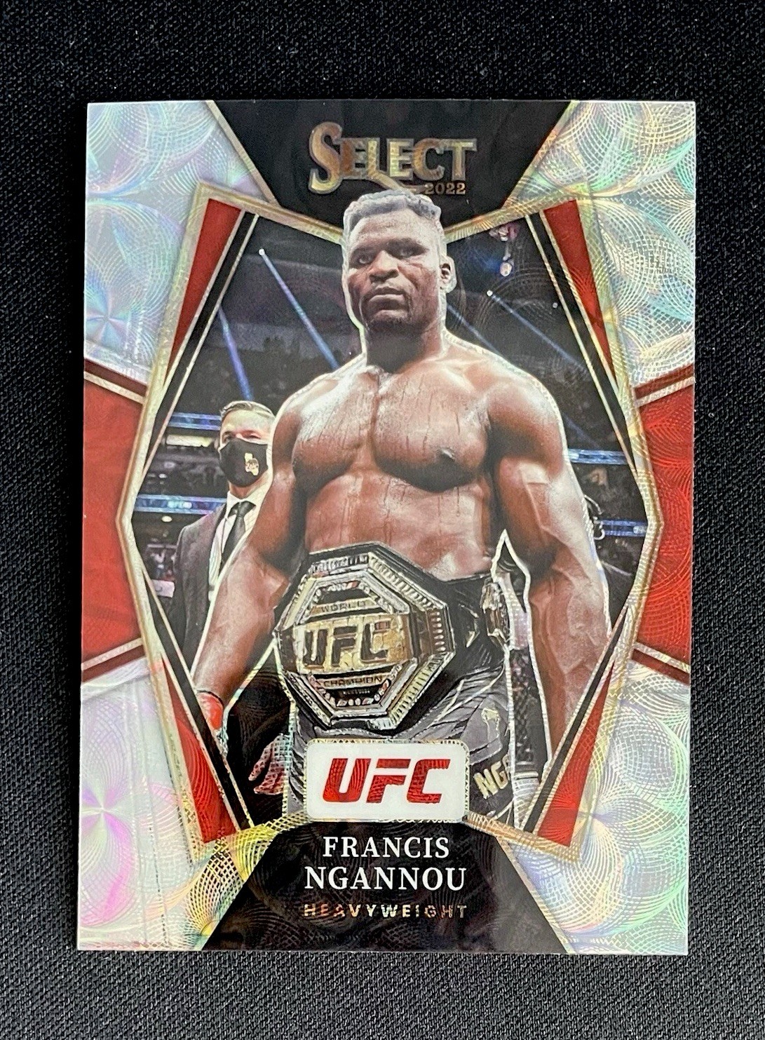 2022 Panini Select UFC Premier Level Scope Prizm Francis Ngannou #131