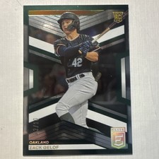 2023 Panini Chronicles Elite Zack Gelof #48 Holo Gold /10 Oakland