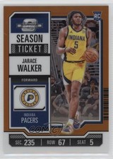 2023 Panini Contenders Optic Season Ticket Orange Prizm 40/49 Jarace Walker 1ng7