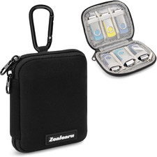 USB Flash Drive Case with Labels, 6 Slots USB Organizer, USB Case,Usbs Drives Ca