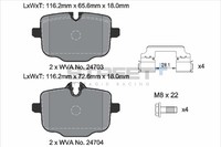 BremsbeläGe BMW 5 Touring (F11) 535 I Baujahr 07/13-02/17 KW 240 PS 326 - Pagid