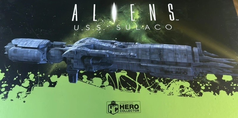Eaglemoss Aliens U.S.S. Sulaco XL Edition Model Die-Cast Hero Collection "READ"