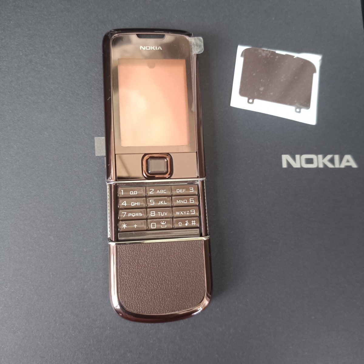 NEW Nokia 8800 Sapphire Arte Brown Replacement Parts Full Housing