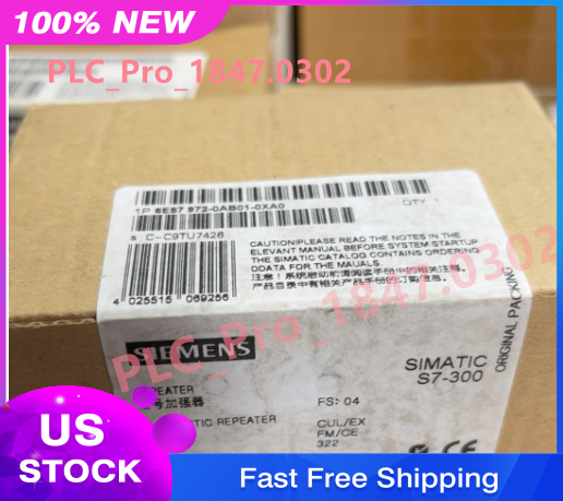 6ES7972-0AB01-0XA0 1PCS Brand New Siemens 6ES7 972-0AB01-0XA0 Fast