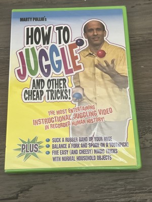How To Juggle Juggling Video DVD Marty Pollio 2006