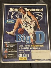 Dirk Nowitzki Signed Sports Illustrated For Kids Magazine BAS Auto 2005 COA DNA
