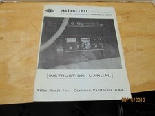 ATLAS-180 SS SSB XCVR MANUAL ORIGINAL
