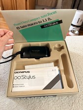 Olympus Infinity Stylus 35mm Film Camera In Box Manuals Working