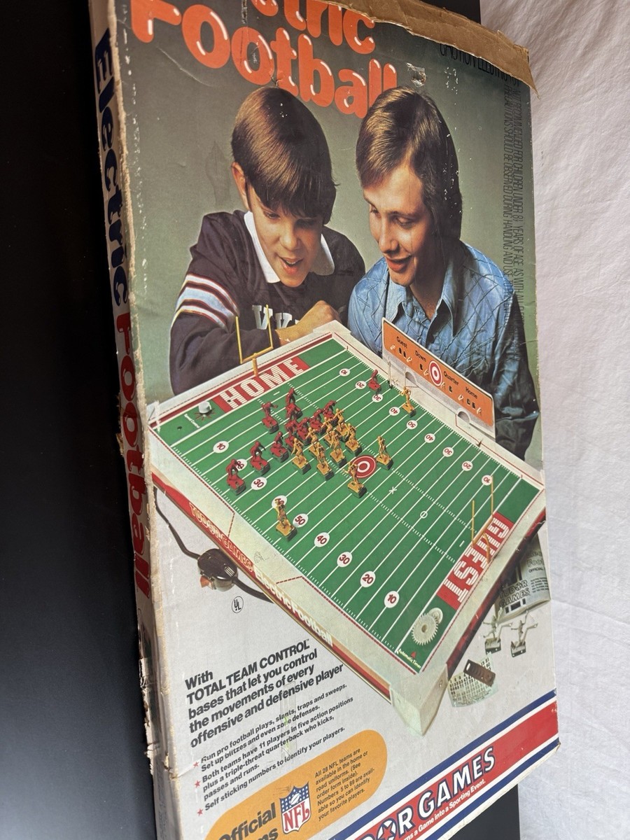 Vintage 70s NFL Tudor Electric Football Game Vibrating Field & Box ONLY Untested | eBay Vintage 70s NFL Tudor Electric Football Game Vibrating Field & Box ONLY Untested | eBay