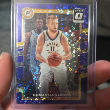 Panini 2017-18 Donruss Optic Domantas Sabonis #57 Purple Fast Break /155