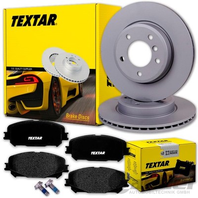 TEXTAR BREMSSCHEIBEN 320mm + BELÄGE VORNE für RENAULT GRAND / SCENIC 4  ESPACE 5