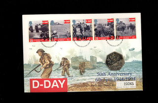1994 50th Anniversary D Day Coin Cover