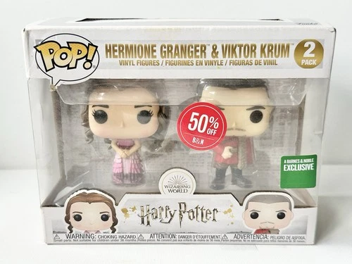 Funko Pop! Vinyl: Harry Potter - Hermione Granger & Viktor Krum- 2 Pack